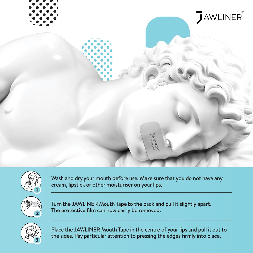 JAWLINER® Anti Snoring Mouth Tape