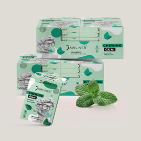 JAWLINER® Chewing-gum menthe verte mi-dur