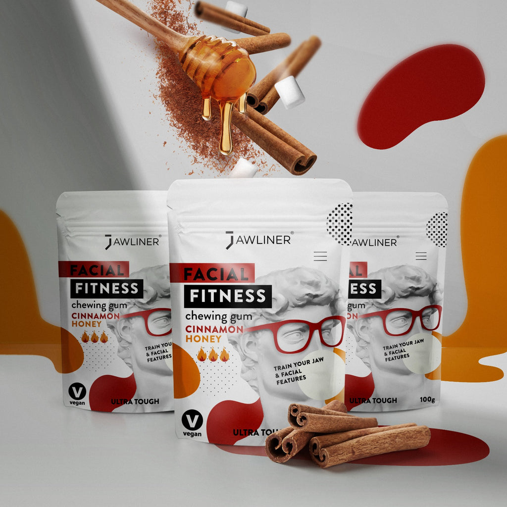 JAWLINER® Chewing Gum Fitness Cannelle/Miel