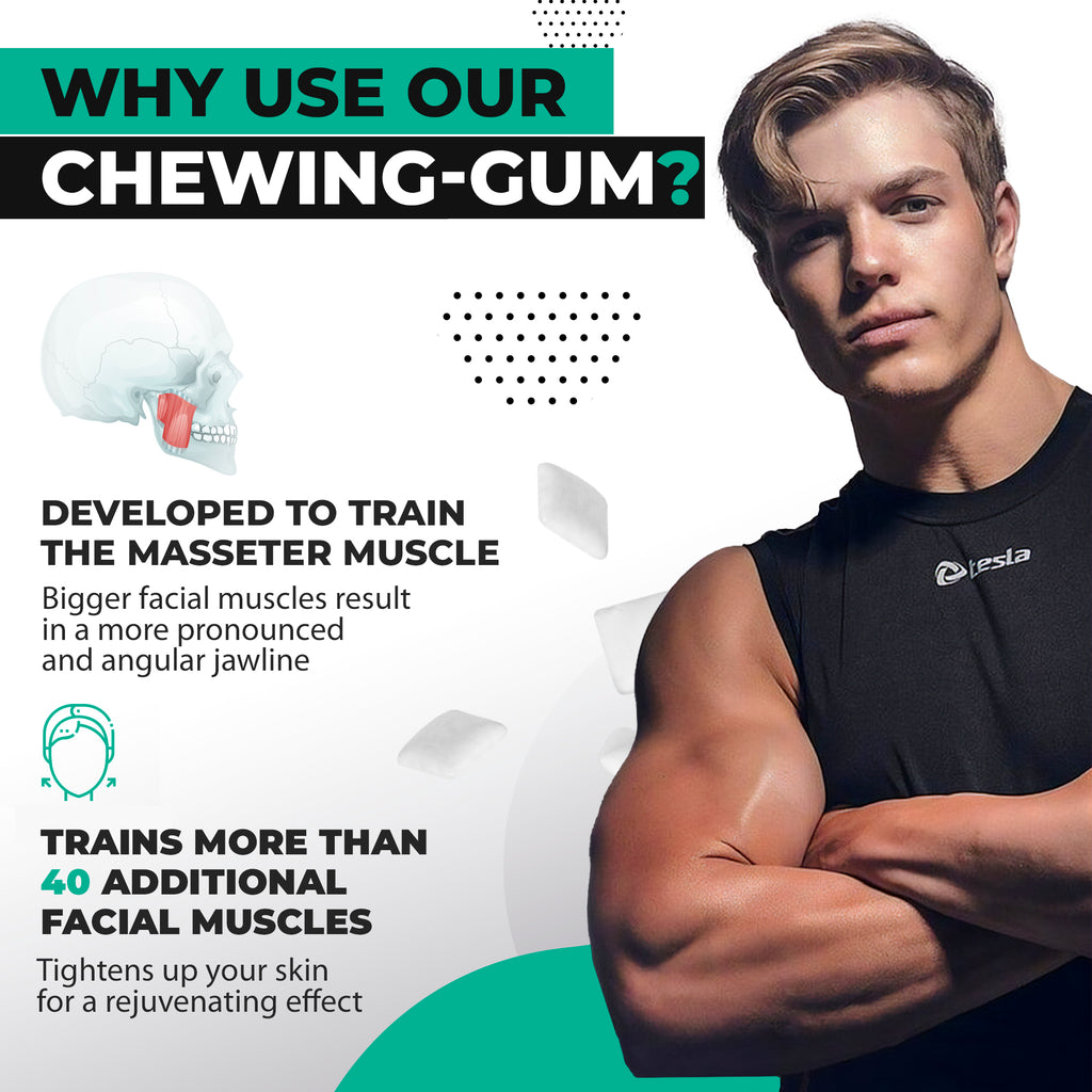 JAWLINER® Chewing Gum Fitness Menthe