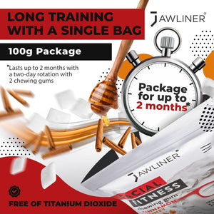 JAWLINER® Kaugummi - Zimt/Honig