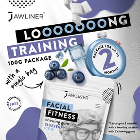 JAWLINER® Chicle Fitness Arándano Hielo