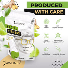 Load image into Gallery viewer, JAWLINER® Fitness Chewing Gum Ginger/Lime