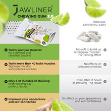 Charger l&#39;image dans la galerie, JAWLINER® Chewing Gum Fitness Gingembre/Citron Vert