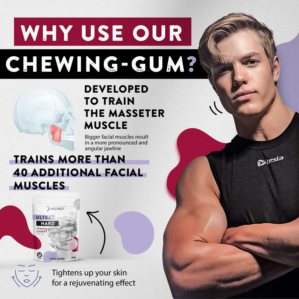 JAWLINER® Fitness Chewing Gum Cherry Ice