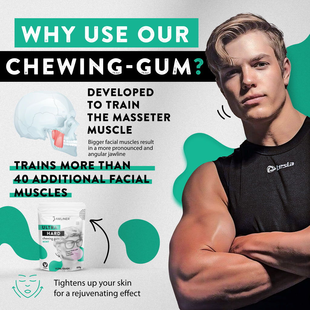 JAWLINER® Fitness Chewing Gum Mint