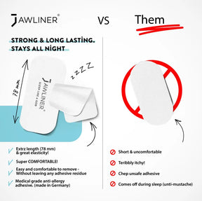 Cinta bucal antirronquidos JAWLINER