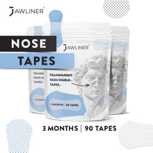 Laden Sie das Bild in den Galerie-Viewer, JAWLINER® Nose Tape Nasenpflaster für freie Atemwege