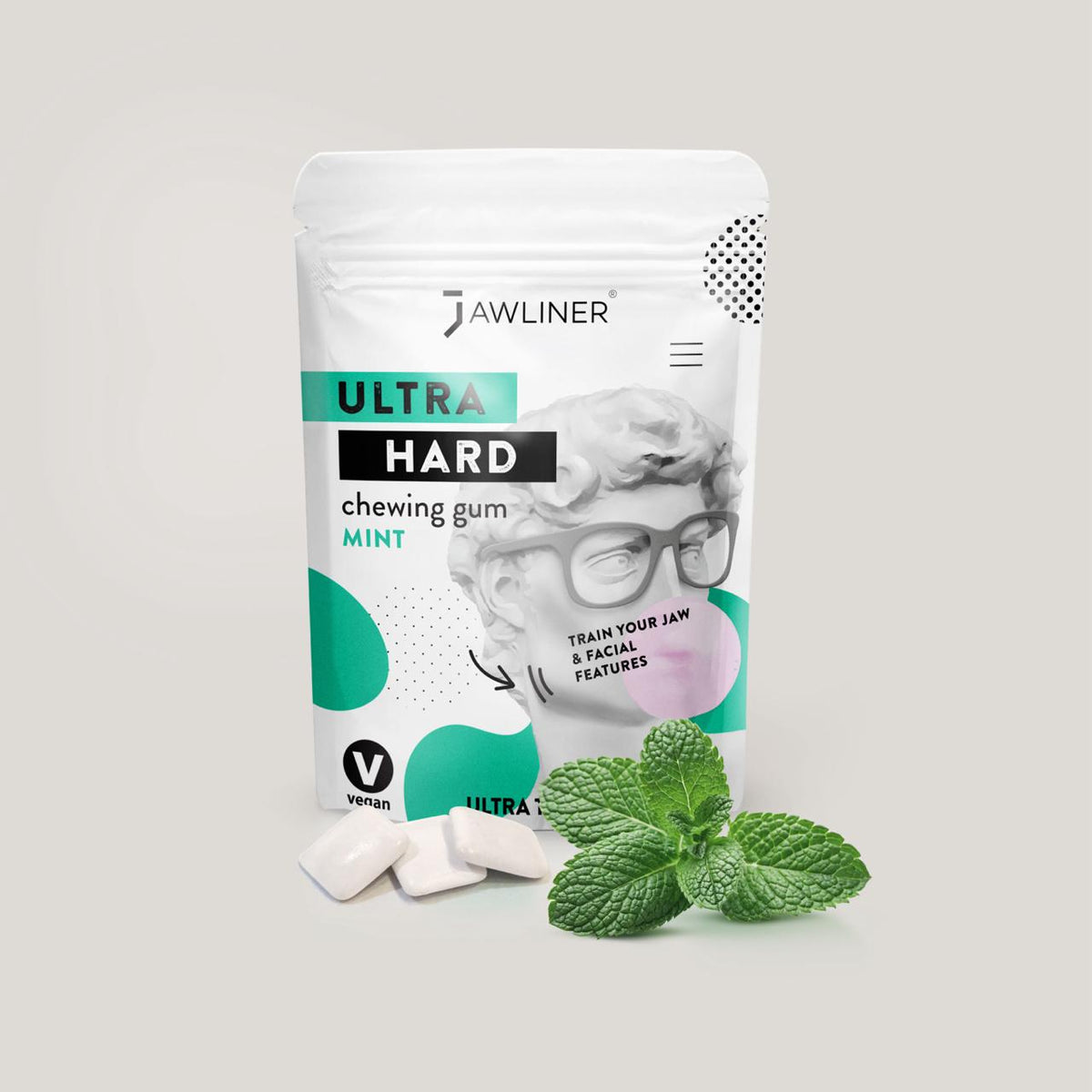 JAWLINER® Fitness Chewing Gum Mint