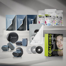 Laden Sie das Bild in den Galerie-Viewer, JAWLINER® 3.0 Spezialpropack + Coaching + Kaugummi + Mewing Ring