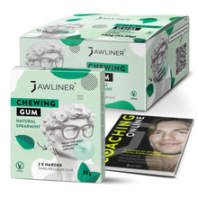 Load image into Gallery viewer, JAWLINER® Chewing Gum Spearmint Medium Hard