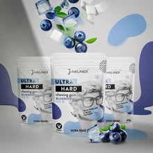 Load image into Gallery viewer, JAWLINER® Fitness Chewing Gum Blueberry Ice