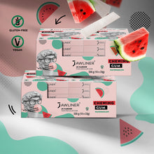 Load image into Gallery viewer, JAWLINER® Chewing Gum Watermelon Medium Hard