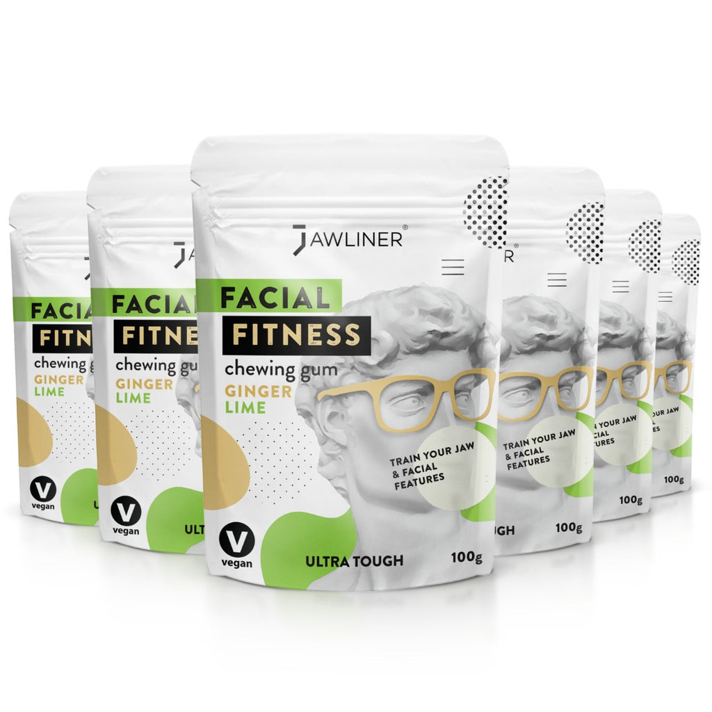 JAWLINER® Fitness Chewing Gum Ginger/Lime